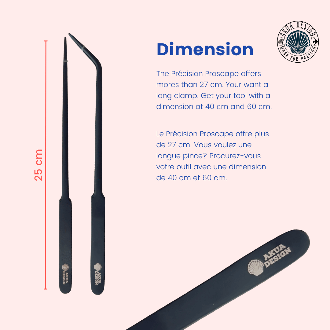 Pinces Proscape gamme sélection - Akua Design