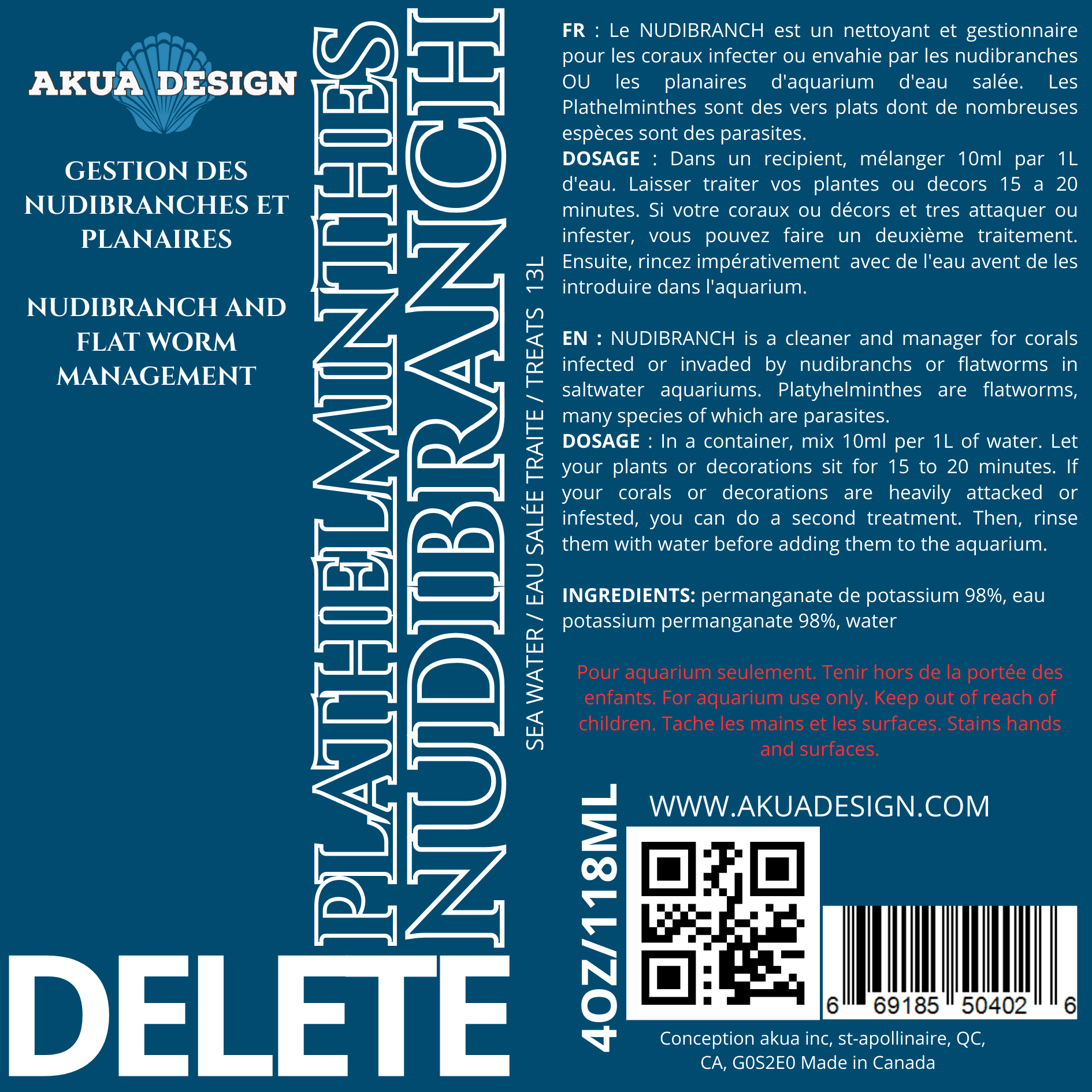 PLATHELMINTHES NUDIBRANCH - DELETE